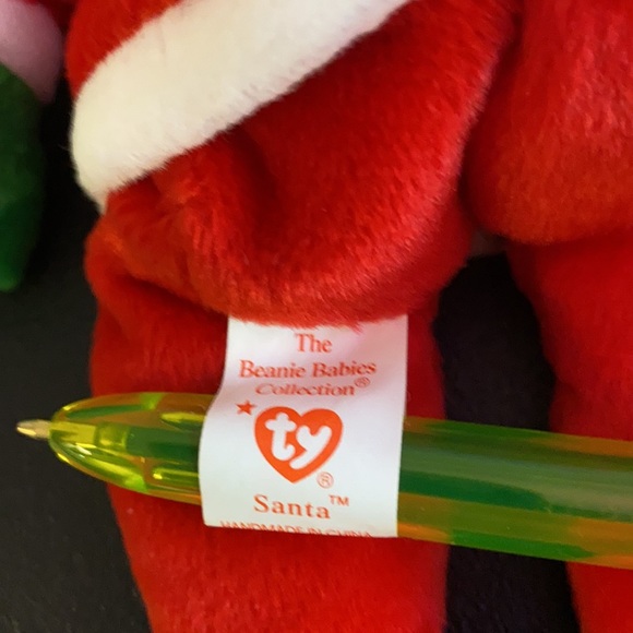 Ty Holiday Beanie Baby, Pez Reindeer and Santa Beanie Baby - Picture 14 of 16